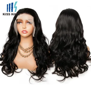 Bouncy Loose Wave Lace Frontal Wig 13*4 Transparent Lace No Tangle Wavy Front Lace Wig Long Wigs For Women Ready to Wear