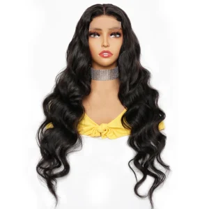 13*4 Lace Frontal Wigs Body Wave Remy Peruvian Human Hair Wig 4*4 Lace Closure Wigs 150% Density Front Lace Ready to Wear and Go